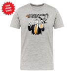 Commander-in-Bitcoin President Donald Trump T-Shirt - Image 2