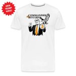 Commander-in-Bitcoin President Donald Trump T-Shirt - Image 3