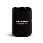 Make Money Great Again Bitcoin Black Coffee Mug - Image 6