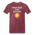 Paga Aqu?? Con Bitcoin Espa?ol T-Shirt - Image 6