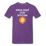 Paga Aqu?? Con Bitcoin Espa?ol T-Shirt - Image 7