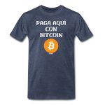 Paga Aqu?? Con Bitcoin Espa?ol T-Shirt - Image 8