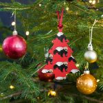 Bitcoin Is For The Honey Badgers Red Wooden Ornament - Image 6