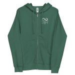 Infinity Divided By 21 Million Bitcoin Zip-up Hoodie Sweatshirt