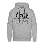 Infinity Divided By 21 Million (Black Dotted) Hoodie Sweatshirt