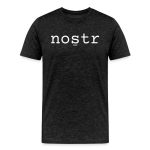 Nostr (White) Bitcoin T-Shirt - Image 3