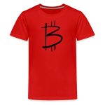 Freehand Bitcoin Youth T-Shirt - Image 2
