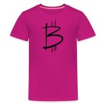 Freehand Bitcoin Youth T-Shirt - Image 3