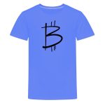 Freehand Bitcoin Youth T-Shirt - Image 4