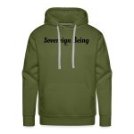 Sovereign Being Bitcoin B Hoodie Sweatshirt - Image 5