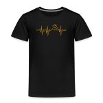 My Heart Beats Bitcoin Toddler T-Shirt
