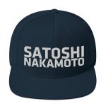 Satoshi Nakamoto Bitcoin Snapback Hat - Image 2