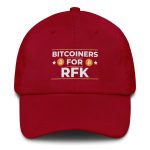 Bitcoiners For RFK Bitcoin Dad Hat - Image 3