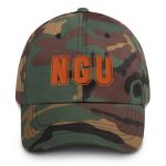 NGU (Orange Embroidery) Bitcoin Dad Hat - Image 4