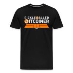 Pickleballer Bitcoiner Bitcoin T-Shirt - Image 3