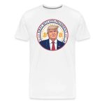 First Bitcoin President Donald Trump T-Shirt - Image 4