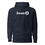 Swan Snow Logo Bitcoin Hoodie Sweatshirt
