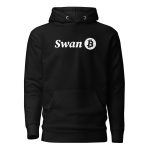 Swan Snow Logo Bitcoin Hoodie Sweatshirt - Image 2