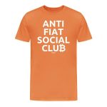 Anti Fiat Social Club Bitcoin T-Shirt - Image 2