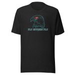 Fly, Bitcoin Fly T-Shirt - Image 3
