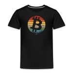 Retro Bitcoin Toddler T-Shirt