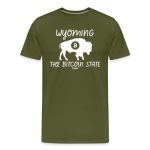 Wyoming The Bitcoin State T-Shirt - Image 4