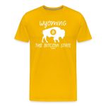 Wyoming The Bitcoin State T-Shirt - Image 6