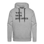 Wife Mom Bitcoiner Bitcoin Hoodie Sweatshirt - Image 2