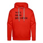 Wife Mom Bitcoiner Bitcoin Hoodie Sweatshirt - Image 3