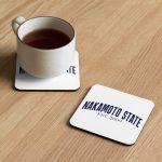 Nakamoto State Est. 2009 Bitcoin Cork-Back Coaster