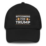 Bitcoiners For Trump Bitcoin Dad Hat - Image 2