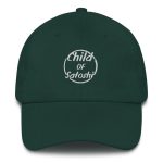 Child of Satoshi (White Embroidery) Bitcoin Dad Hat - Image 3