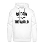 Bitcoin VS The World (Black Graphic) Hoodie Sweatshirt - Image 3