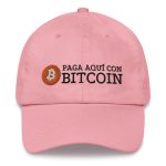 Paga Aqu?? Con Bitcoin Espa?ol Dad Hat - Image 3