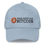 Paga Aqu?? Con Bitcoin Espa?ol Dad Hat - Image 4