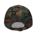 Orange American Man Bitcoin Dad Hat - Image 6
