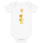 Bitcoin Balloon Girl Infant One Piece - Image 2