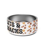 Stack Sats u0026 Snacks Bitcoin Pet Bowl - Image 3