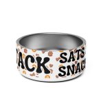 Stack Sats u0026 Snacks Bitcoin Pet Bowl - Image 5
