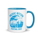 Pacific Bitcoin Festival 2023 White Coffee Mug