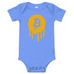 Melt Your Face Bitcoin Infant One Piece - Image 2