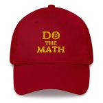 Do The Math (Gold Embroidery) Bitcoin Dad Hat - Image 3