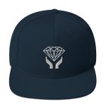 Diamond Hands Bitcoin Snapback Hat