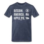 Bitcoin America Apple Pie T-Shirt