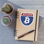 Highway Bitcoin Sticker - Image 2