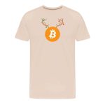 Bitcoin Christmas Reindeer T-Shirt - Image 2