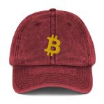 Simply Bitcoin Vintage Hat - Image 3