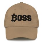 Boss Bitcoin Dad Hat - Image 2