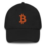 Bitcoin B (Orange Embroidery) Dad Hat