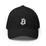 Bitcoin B (White Embroidery) Flexfit Hat